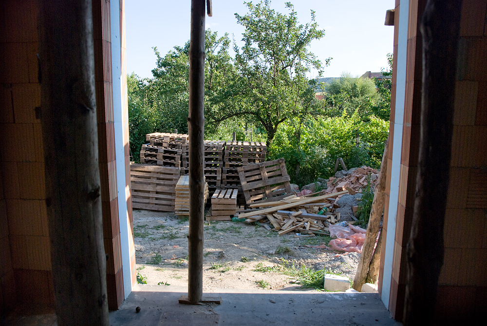 Pohlad zvn�tra na verandu