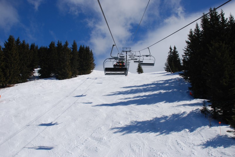 Skiing in Les Houches