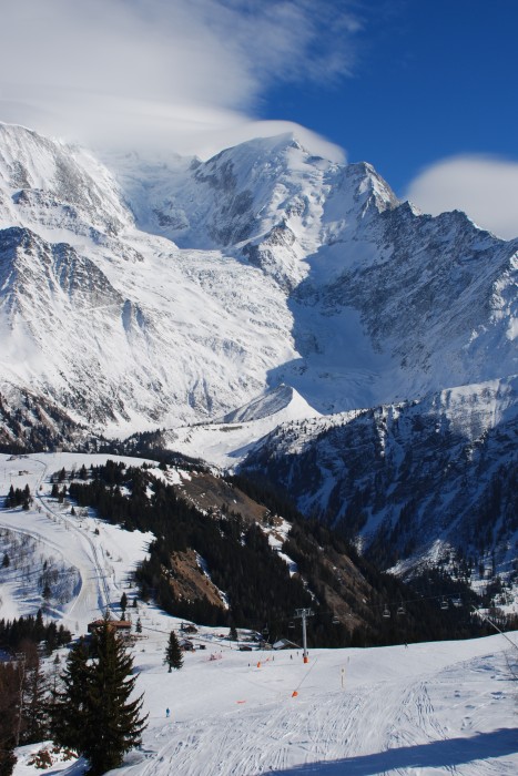 Skiing in Les Houches