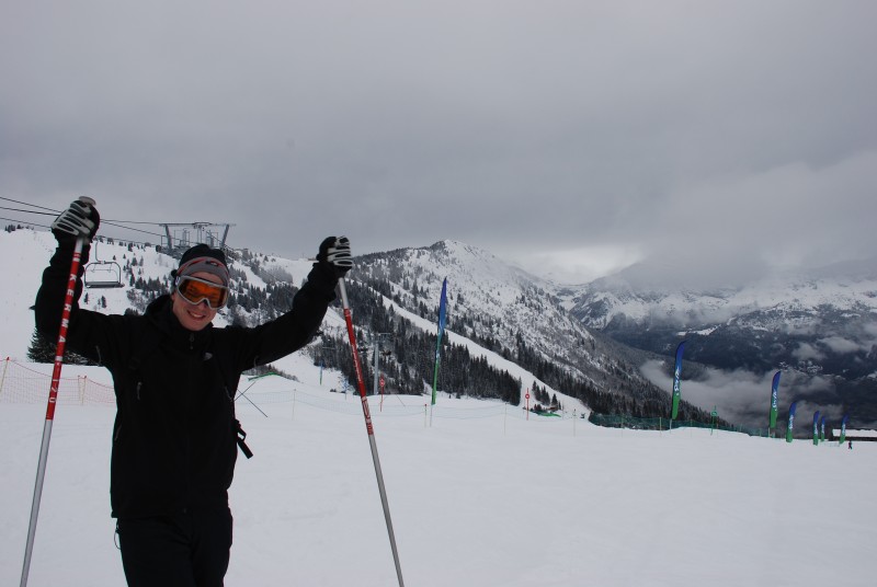Skiing in Les Houches