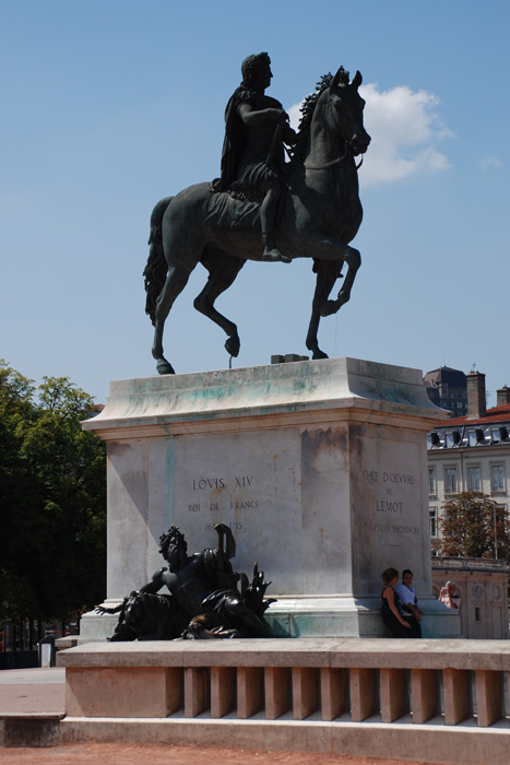 Statue de Luis XIV