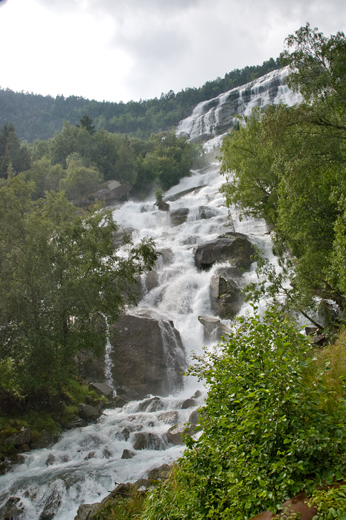 Some waterfall at Sorfjorden