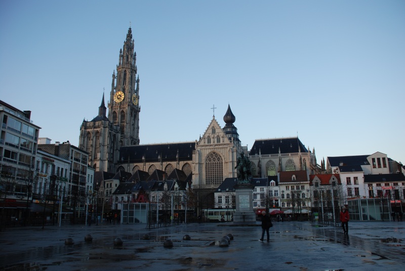 Groenplaats and Cathedral