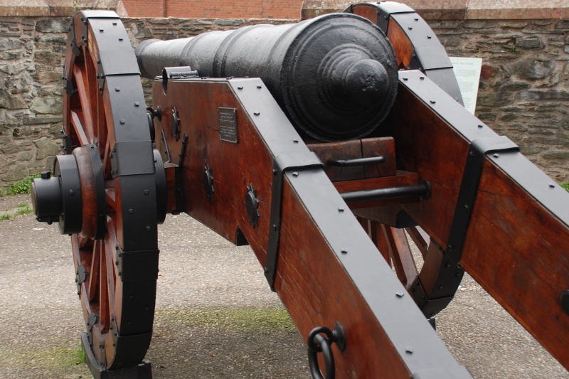 Cannon on the walls near Ferryquay Gate