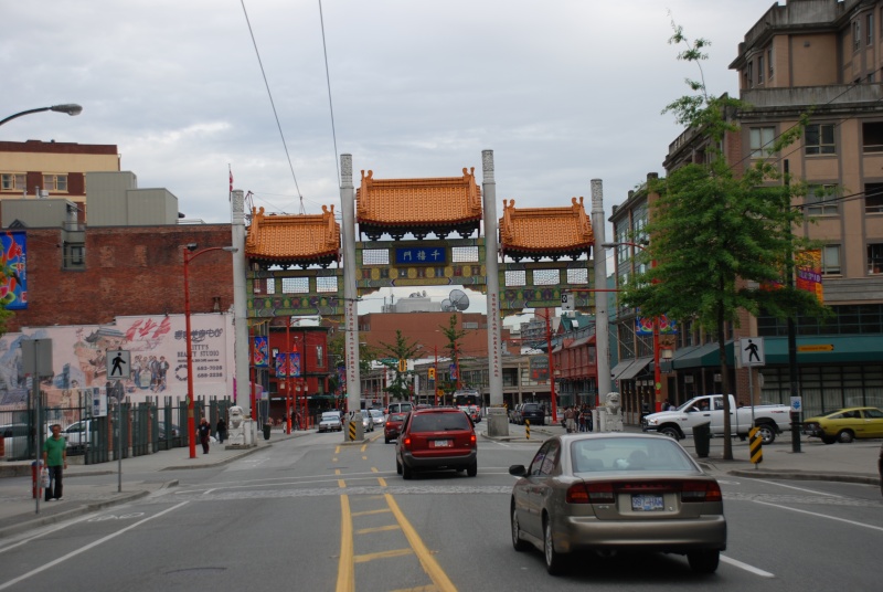 Entrance to the China town